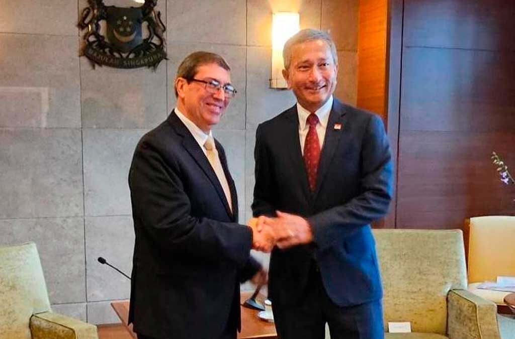 Cuba y Singapur dispuestas a incrementar intercambio económico