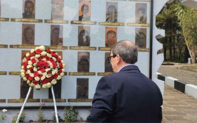 El tributo para los cubanos caídos en Etiopía
