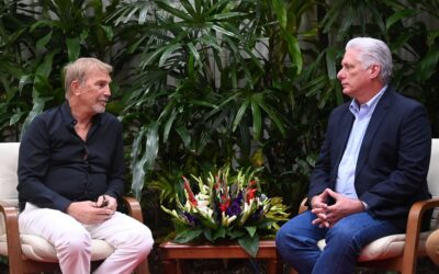 Díaz-Canel a Kevin Costner: «El pueblo cubano te aprecia mucho»