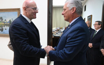 Sostuvo Díaz-Canel encuentro con Vicepresidente de gobierno ruso