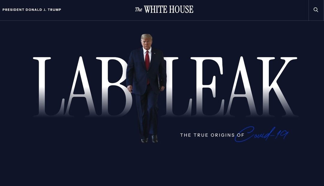 La Casa Blanca acusa a Biden de censura y difunde «los verdaderos orígenes del covid-19»