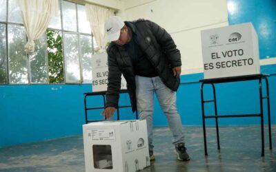 El 41 por ciento de electores ya votó en Ecuador (+Foto)
