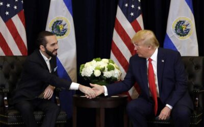 Presidente de El Salvador Nayib Bukele en Estados Unidos