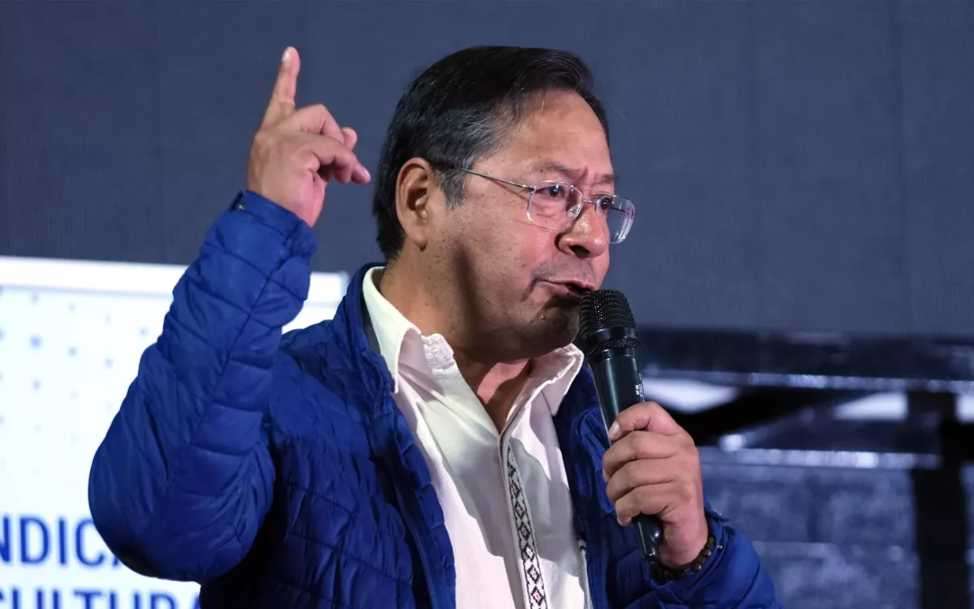 Luis Arce denuncia intentos de desestabilización y llama a la unidad del pueblo
