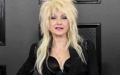 Cyndi Lauper en la generación 2025 de famosos del Rock and Roll