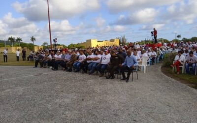 Junto a Díaz Canel, pueblo pinero celebró el 70 aniversario de la excarcelación de los Moncadistas