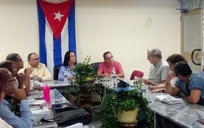 Intercambian autoridades pineras con representantes del Programa de las Naciones Unidas para el Desarrollo (PNUD)