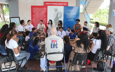 Brigadistas de Estados Unidos dialogaron con jóvenes cubanos (+Foto)