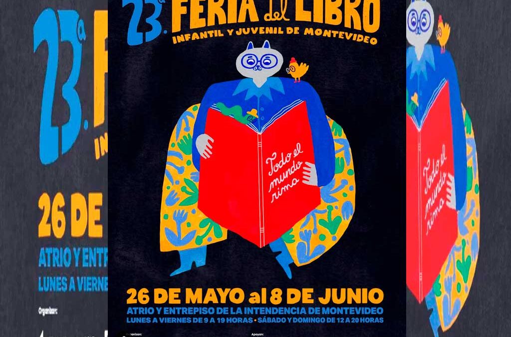 Literatura y más para niños y jóvenes en Feria de Montevideo