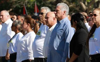 Participa Díaz-Canel en homenaje a héroe nacional de Cuba (+Foto)