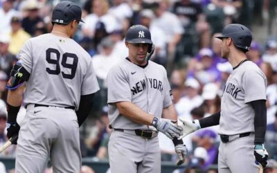 Yankees por dominar duelo ante Rockies en la MLB