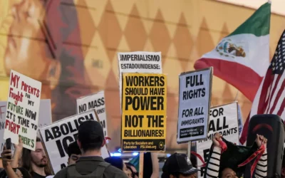 «Soy la voz de mi familia»: las protestas migrantes contra Trump se extienden en EEUU