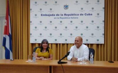 Héroe de la República de Cuba inició programa de visita a Italia (+Fotos)