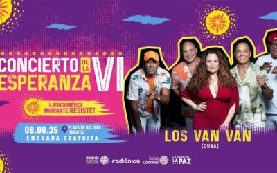 Los Van Van de Cuba tocarán en Concierto de la Esperanza en Bogotá