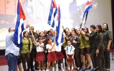 El acto por el aniversario 64 de la creación del Ministerio del Interior