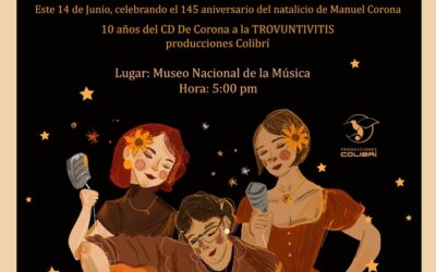 Homenaje a Manuel Corona por el Trío Palabras