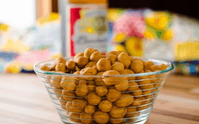 ¿Es malo comer maní salado?