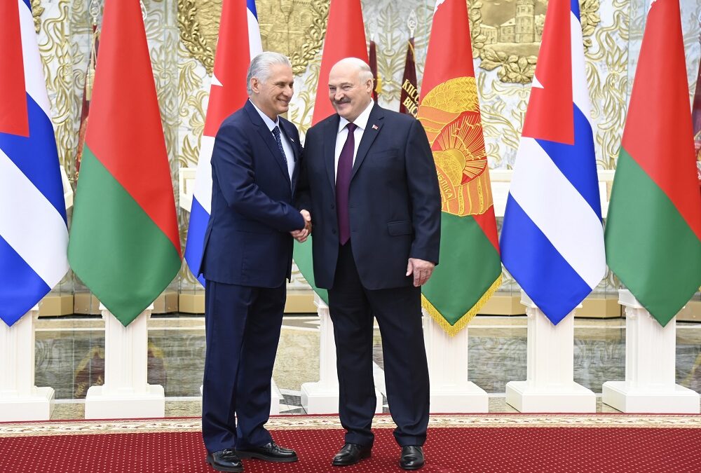 Díaz-Canel y Lukashenko se reencuentran en Minsk