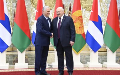 Díaz-Canel y Lukashenko se reencuentran en Minsk