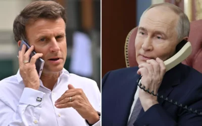 Putin y Macron mantienen una conversación telefónica por primera vez en casi 3 años