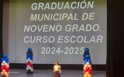 Nuevos graduados de la secundaria básica en la Isla de la Juventud.