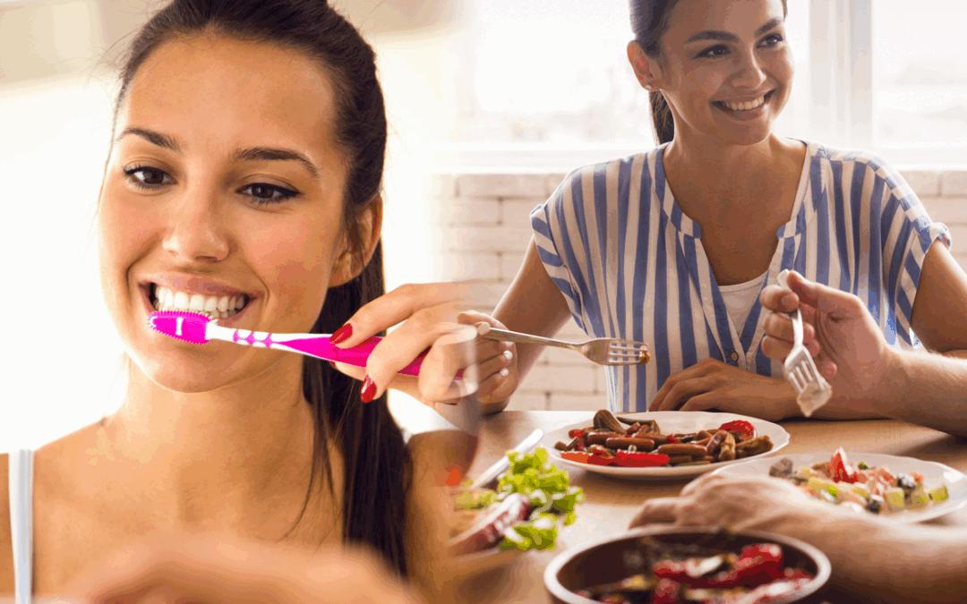 ¿Se deben lavar los dientes antes o después de desayunar?