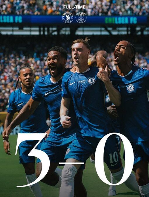 El Chelsea aniquila al PSG y se lleva la corona del Mundial de Clubes