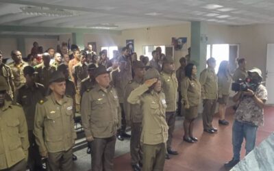 Realizaron ascenso y condecoraciones en el Sector Militar