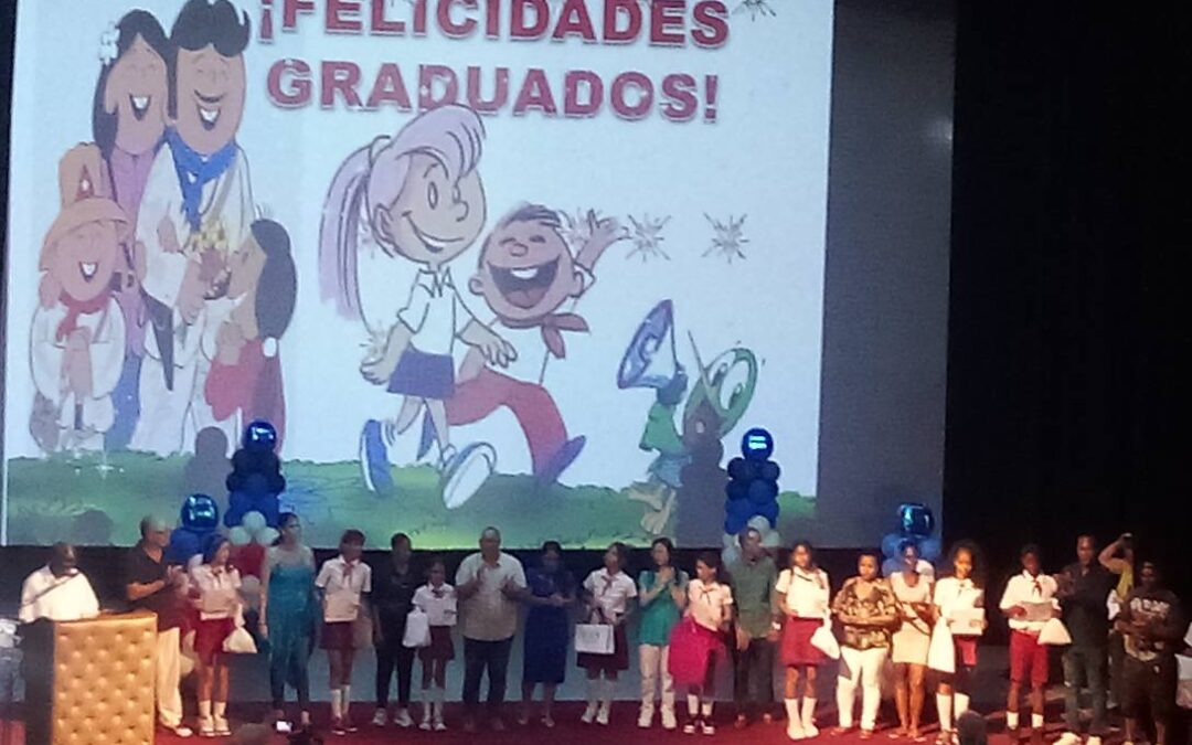 Graduados más de 700 alumnos de Sexto grado en Isla de la Juventud