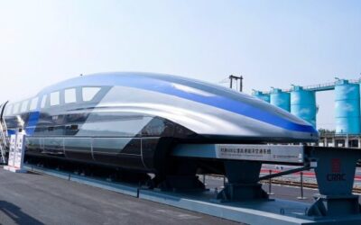 Así es el tren chino más rápido del mundo que “vuela” sobre la vía (+ Video)