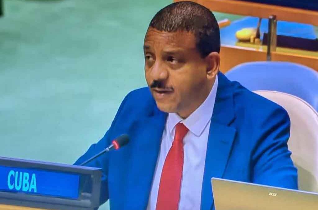Cuba reitera en la ONU su compromiso con la salud