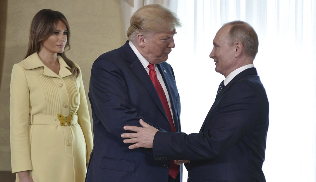 Desvelan el ‘mensaje de paz’ que Melania Trump escribió a Putin: ¿qué dice?