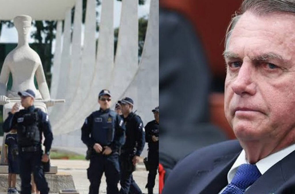 Refuerzan seguridad en DF de Brasil por juicio a Bolsonaro