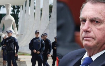 Refuerzan seguridad en DF de Brasil por juicio a Bolsonaro