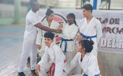 Presente el karate do pinero en los Juegos Escolares y Juveniles