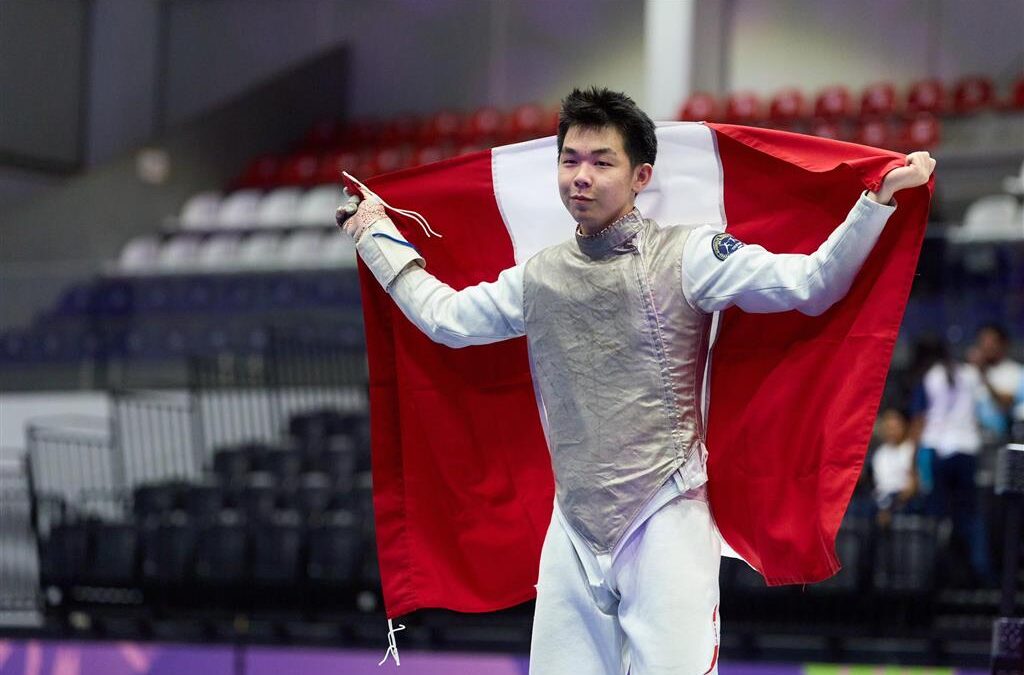 Peruano Renzo Fukuda es el rey del florete en Asunción