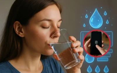 Tu dedo podría avisarte cuándo tomar agua: científicos convierten la pantalla del móvil en un sensor de hidratación