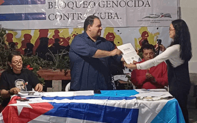 Entregaron otro reconocimiento a Brigada Médica de Cuba en Guatemala