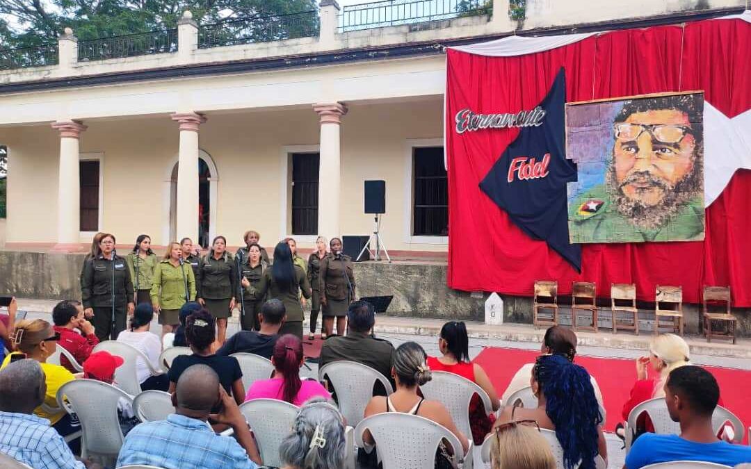 Desde la Cultura, homenaje a Fidel