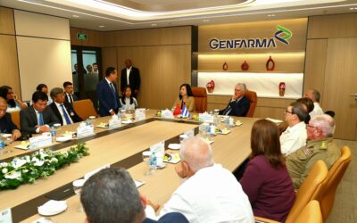 Díaz-Canel inaugura en Hanói nueva planta de la empresa mixta cubano-vietnamita Genfarma