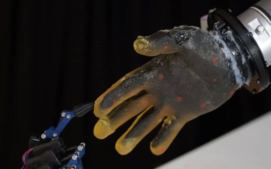 Científicos crean una piel robótica capaz de sentir cortes, calor y hasta pinchazos profundos