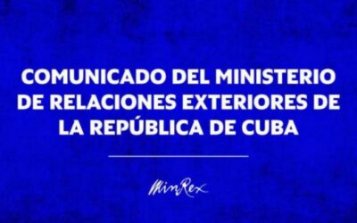 Comunicado del Minrex: Liberación de Otto René Rodríguez Llerena