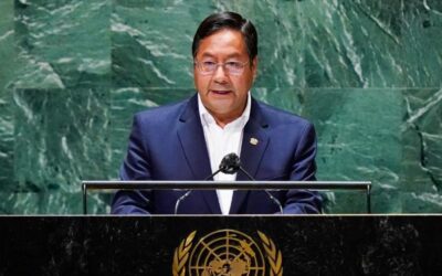 Arce denuncia ante la ONU las amenazas de EEUU contra Latinoamérica