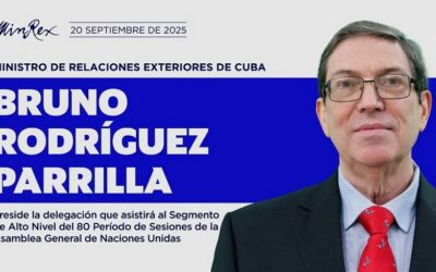 Canciller cubano en Nueva York