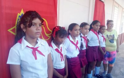 Eligieron pioneros a sus representantes en cada colectivo estudiantil de la Isla de la Juventud