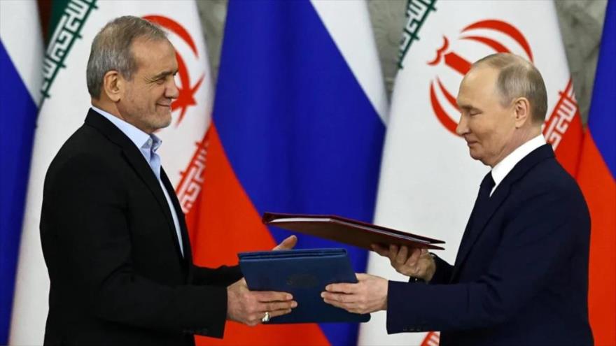 Irán y Rusia consolidan su alianza con Tratado de Asociación