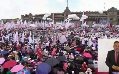 Sheinbaum defiende la soberanía de México en el informe por su primer año de Gobierno