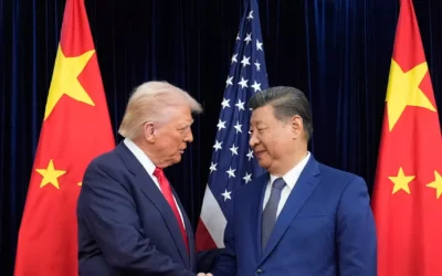 Concluye la reunión de Donald Trump y Xi Jinping en Corea del Sur