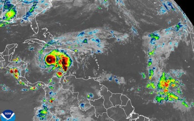Alcanzó huracán Melissa categoría cuatro al sur de Jamaica