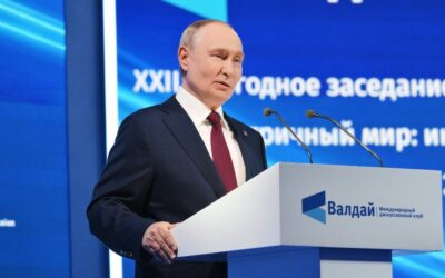 15 citas claves del discurso de Putin en el foro de Valdái